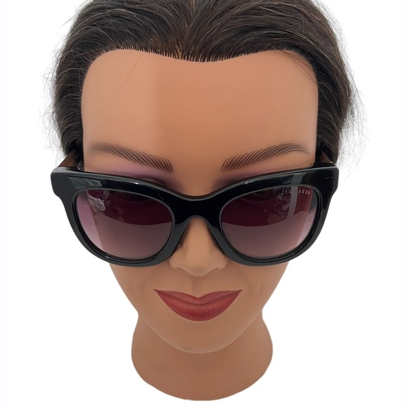 Ted Baker Black Full Rim Sunglasses - Picture 1 of 10